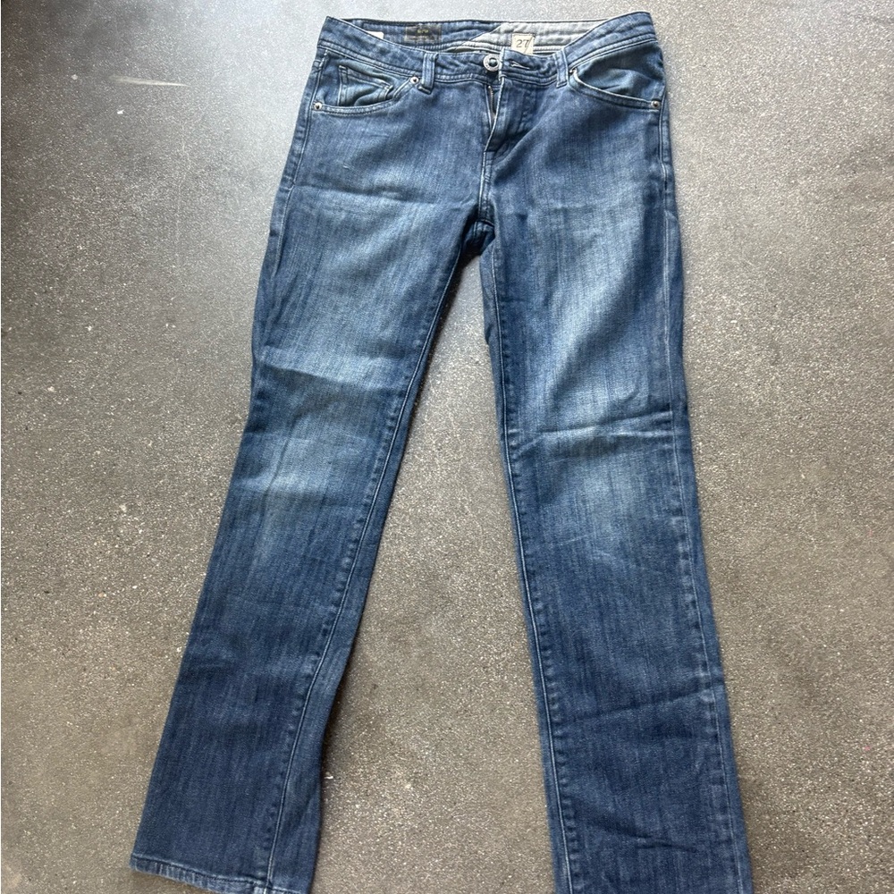 Volcom Classic Blue Straight Leg Jeans